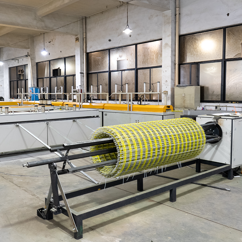 Ligne de production de treillis GFRP