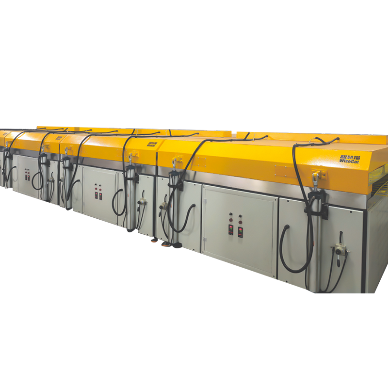 Ligne de production de treillis GFRP